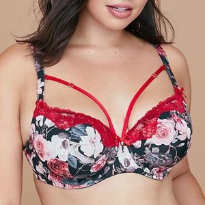 LANE BRYANT 44DDD WINTER BLOOM BRA